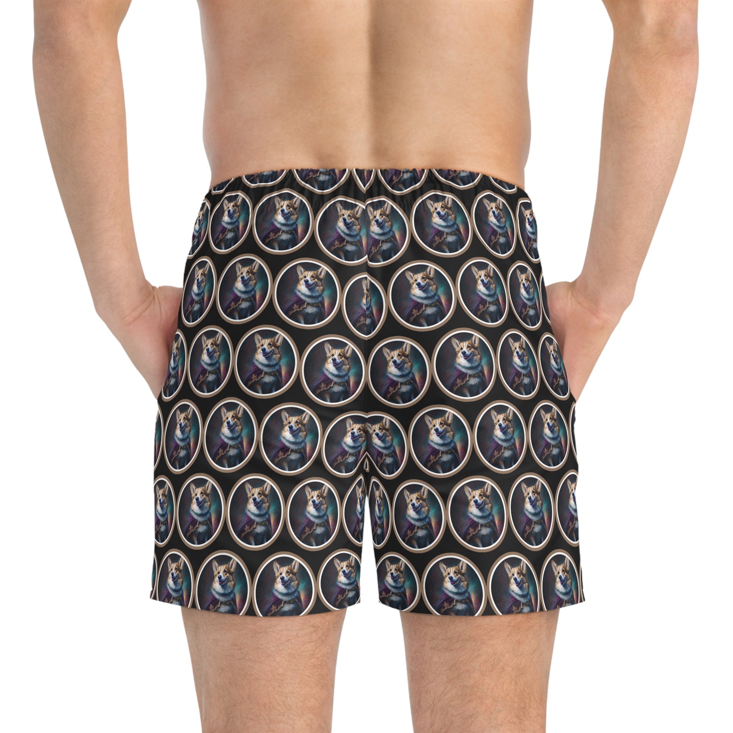 Corgi Royalty - Swim Trunks