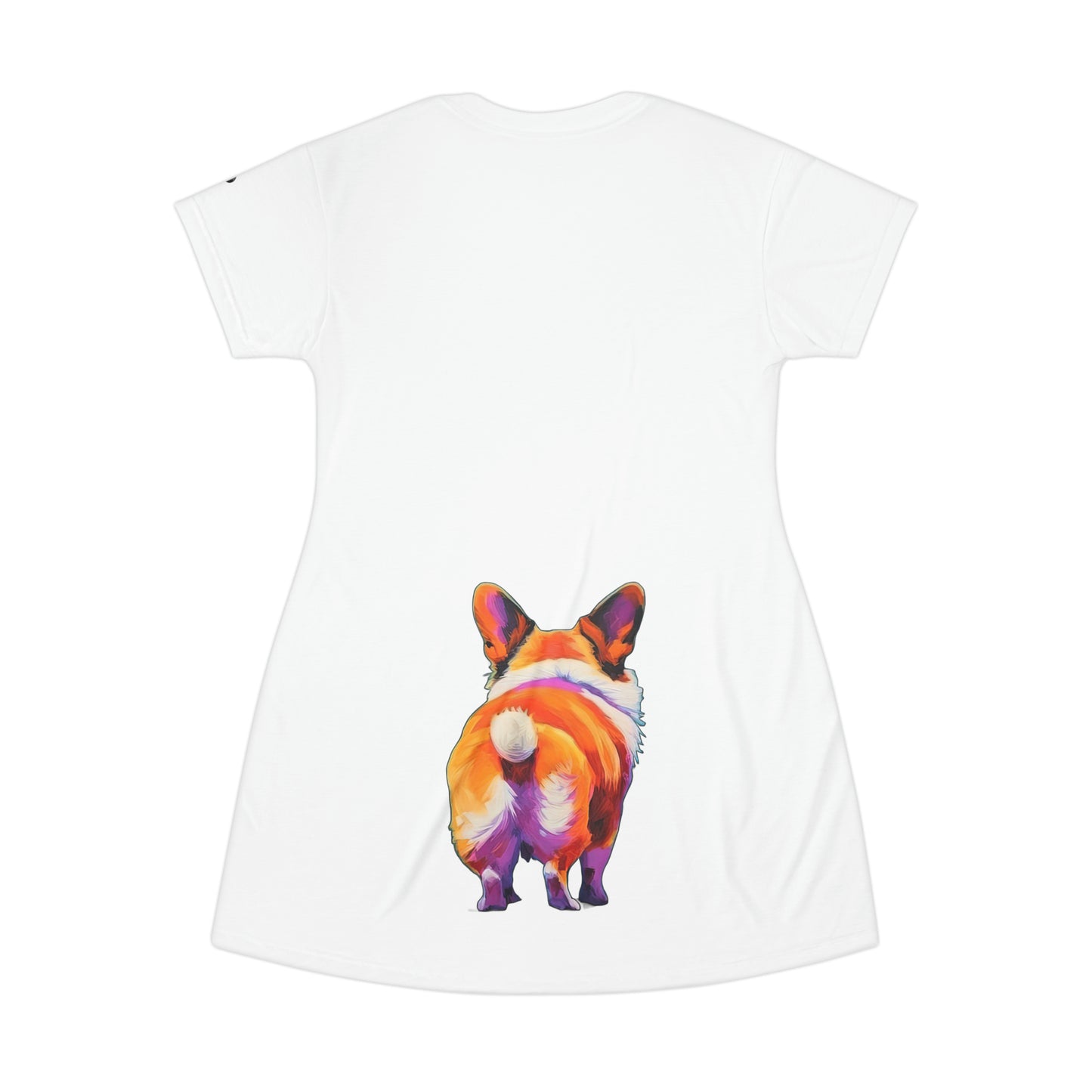 Corgi Butt - T-Shirt Dress