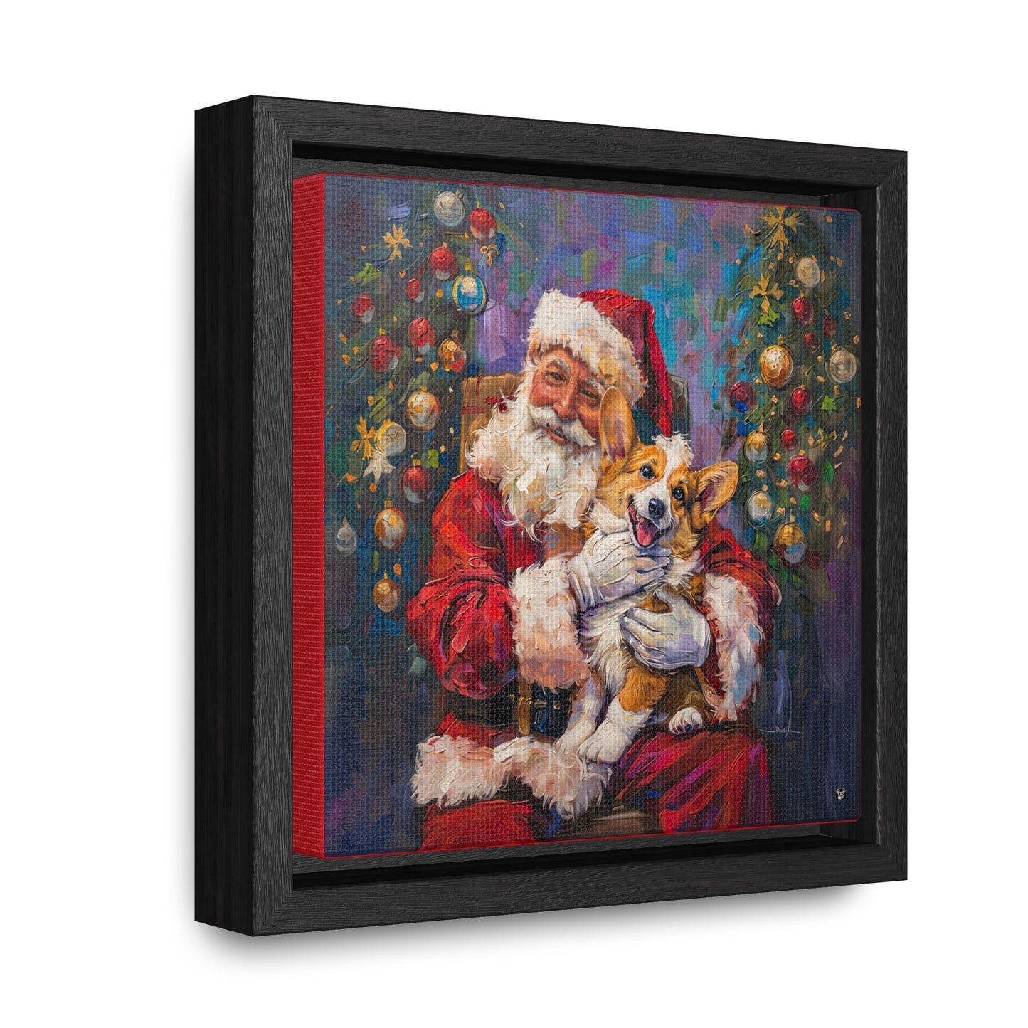 Nice List - Framed on Canvas