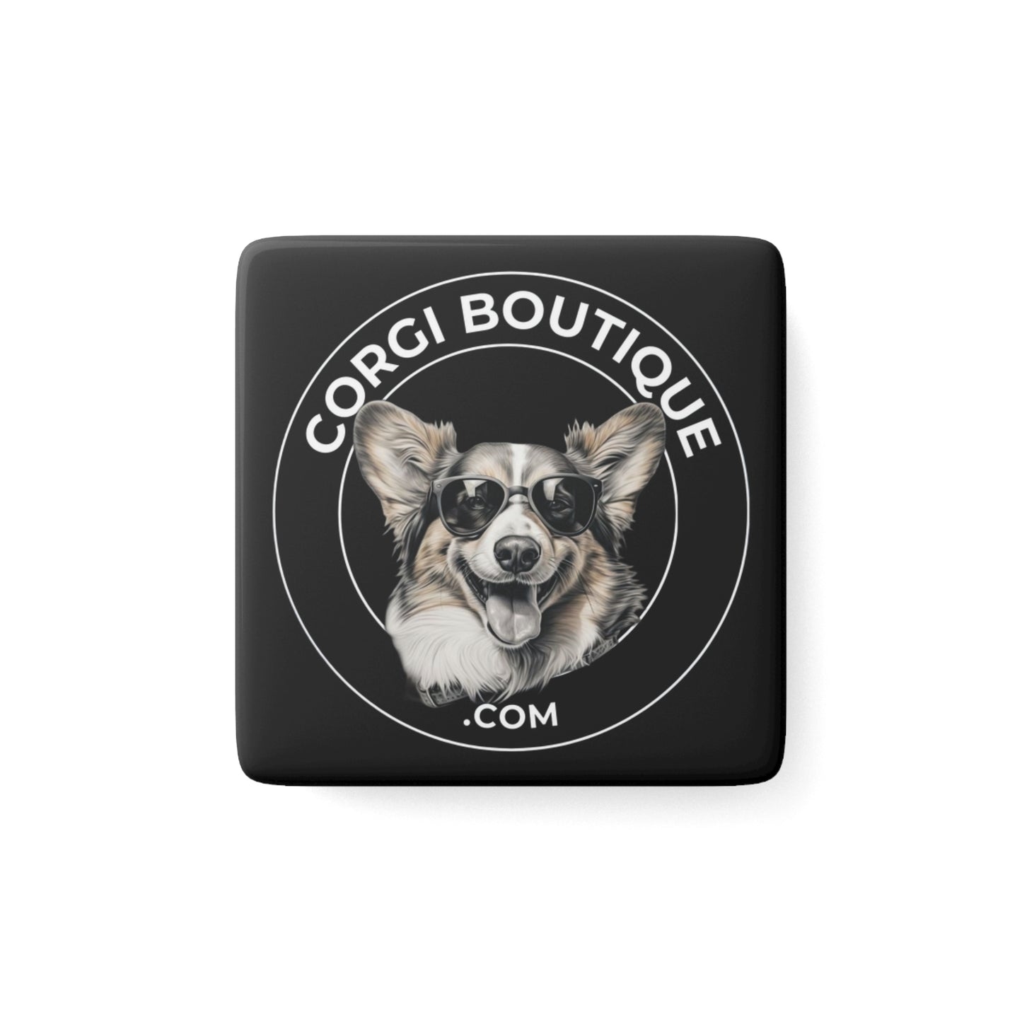 Corgi Boutique - Porcelain Magnet