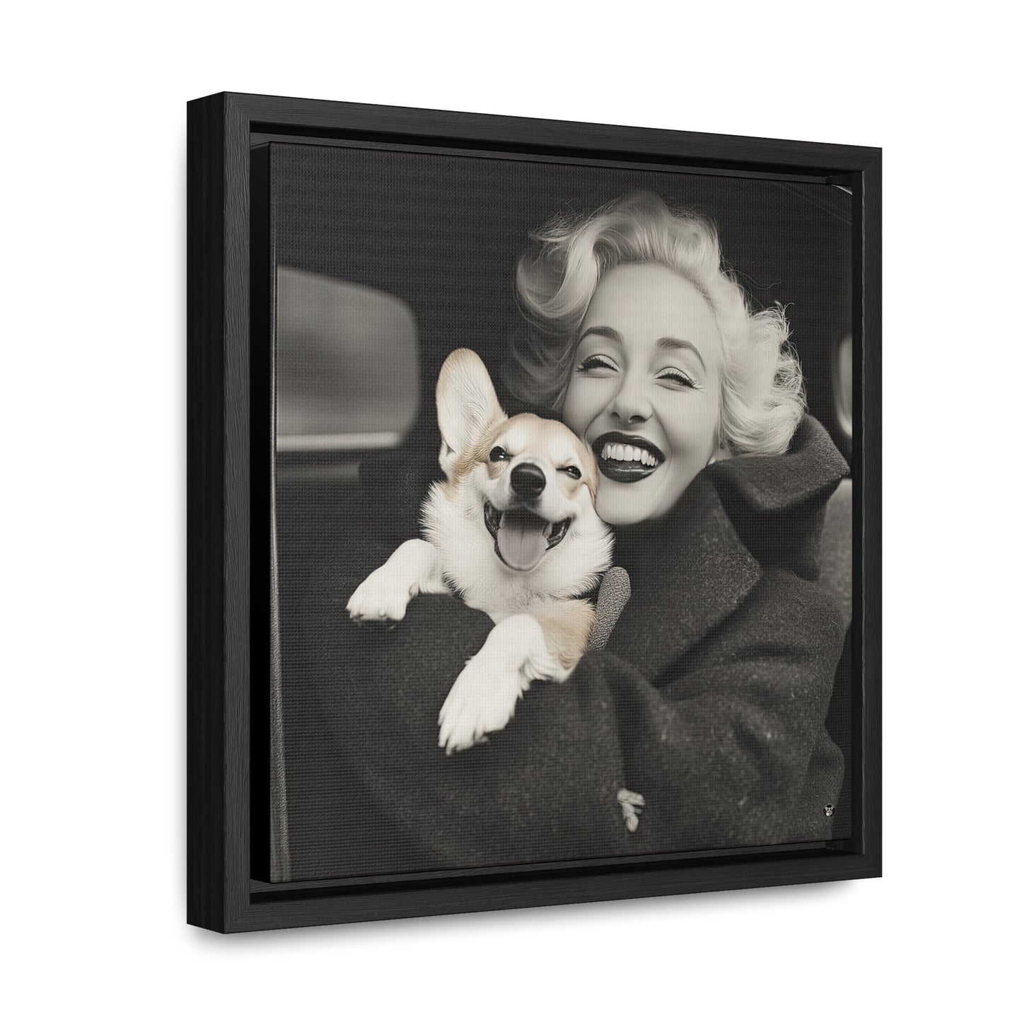 Marilyn's Bestie - Framed on Canvas