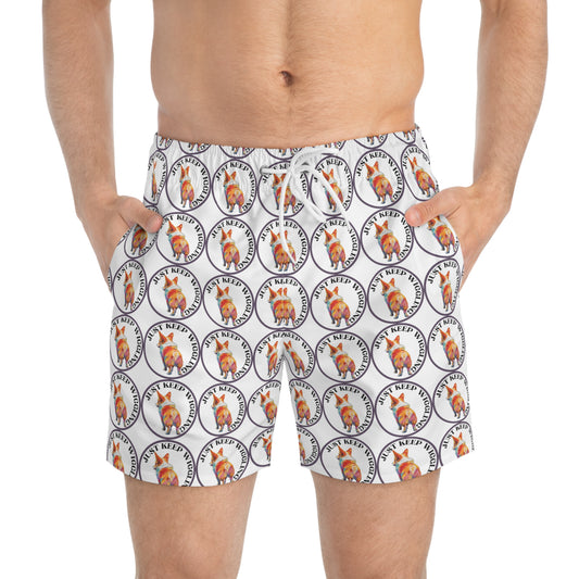 Just Keep Wiggling - Swim Trunks