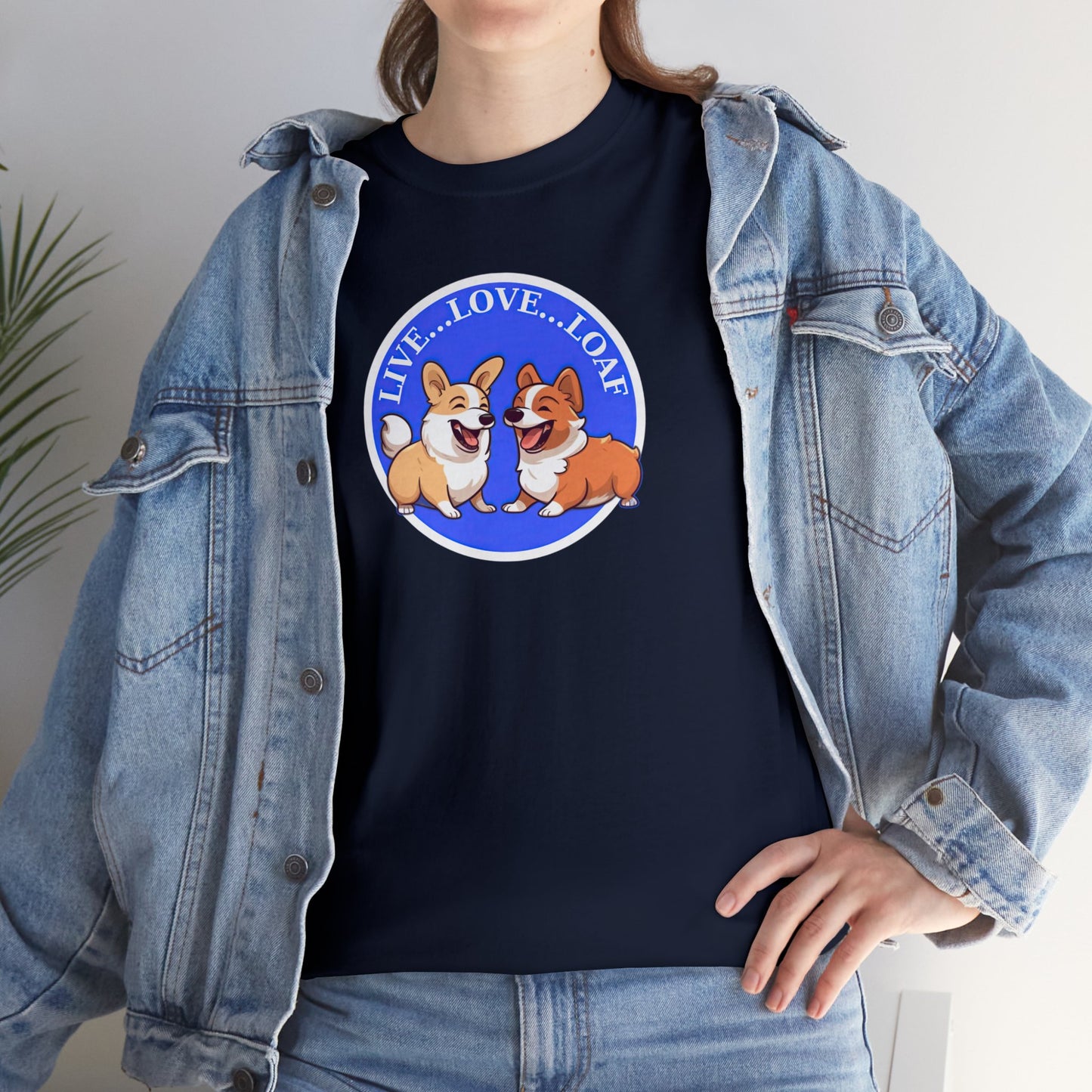 Live...Love...Loaf - Unisex Heavy Cotton Tee