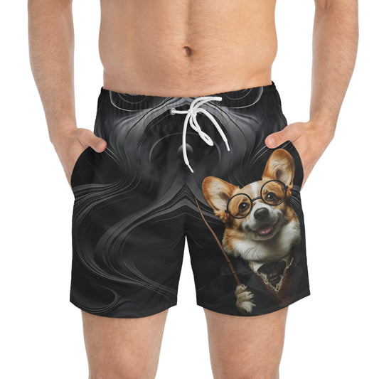 Corgi Potter Swim Trunks