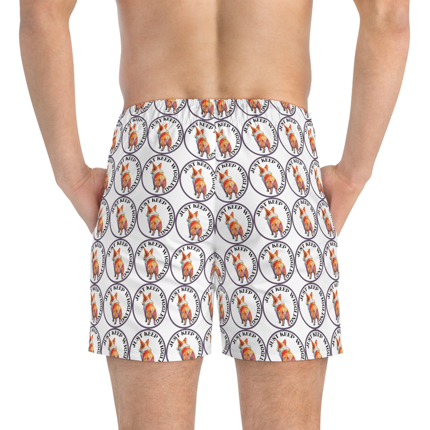 Just Keep Wiggling - Swim Trunks
