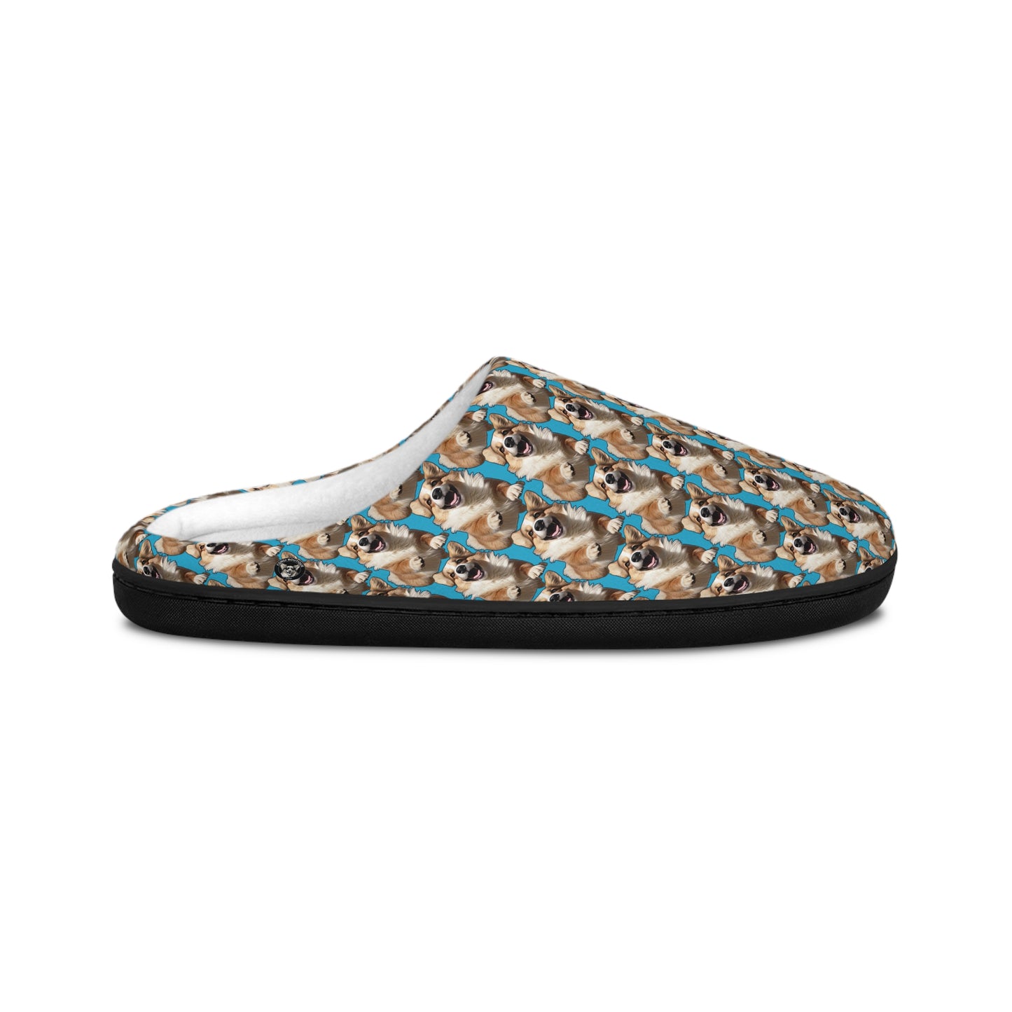 Super Corgi Mosaic - Men's Slippers