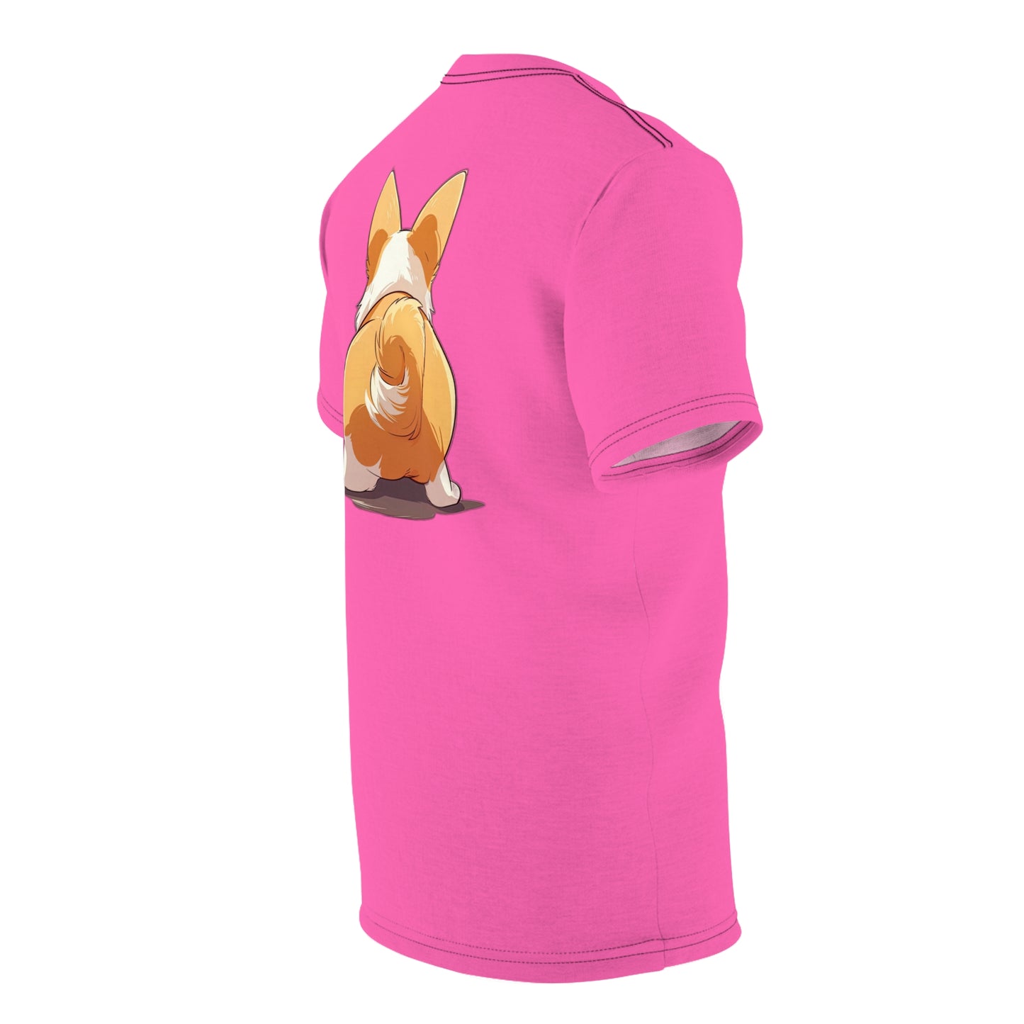Have a Wiggly Day Unisex Bold Tee in Pink