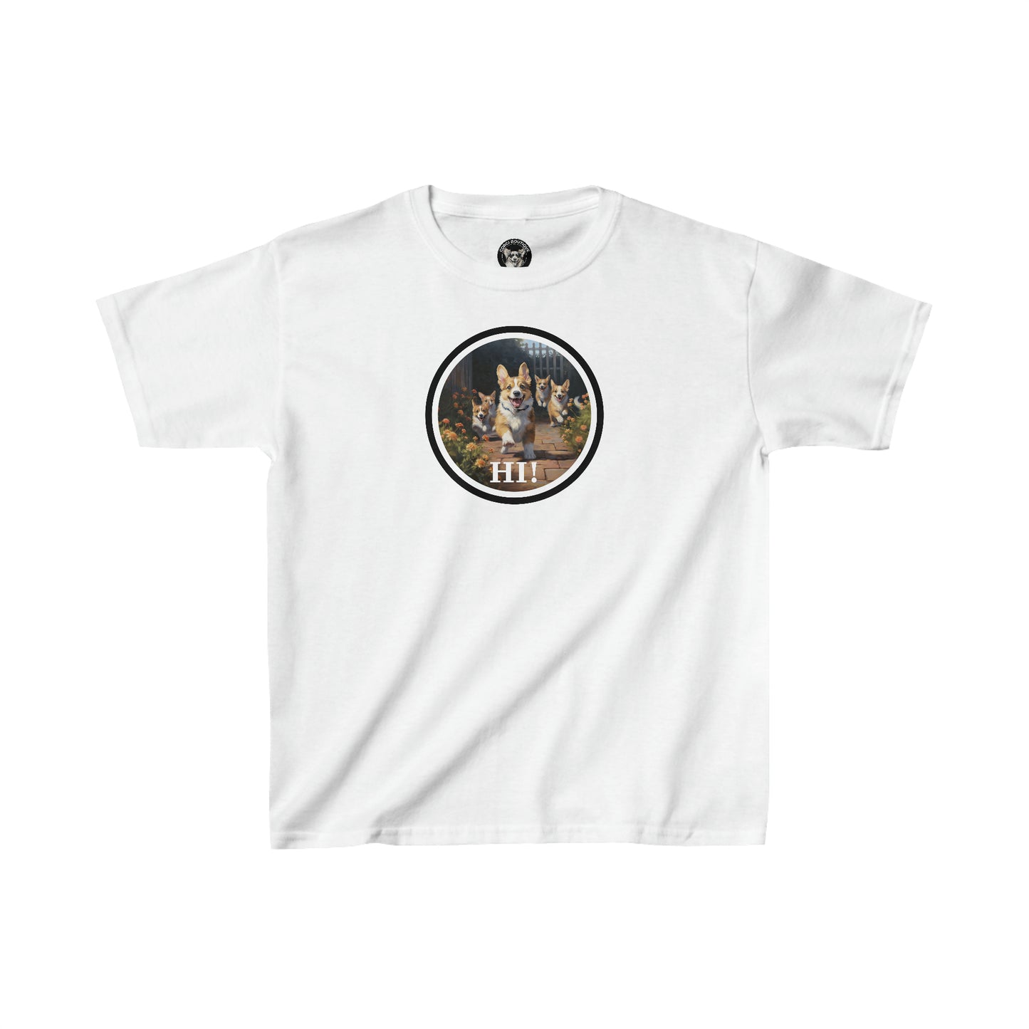 Hi! - Kids Heavy Cotton Tee