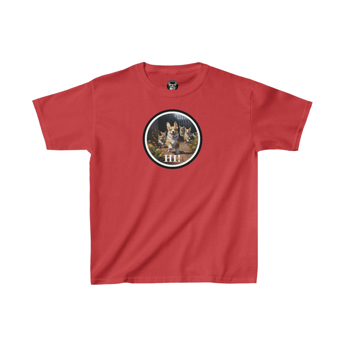 Hi! - Kids Heavy Cotton Tee