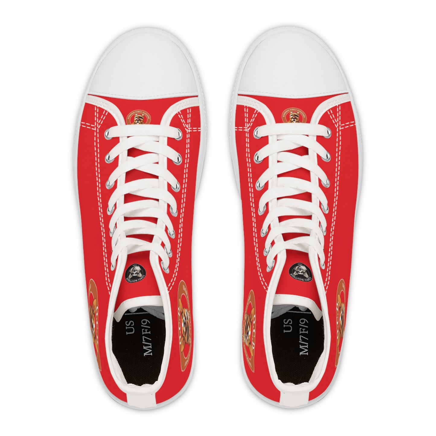 O.C.D. Obsessive Corgi Disorder - Women's High Top Sneakers