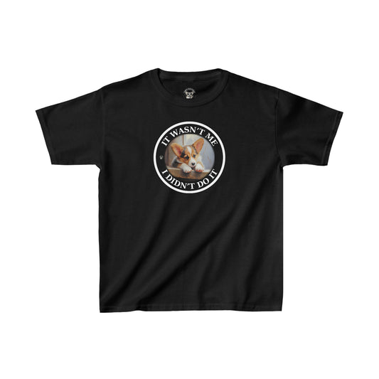 It Wasn't Me...I Didn't Do It - Kids Heavy Cotton Tee