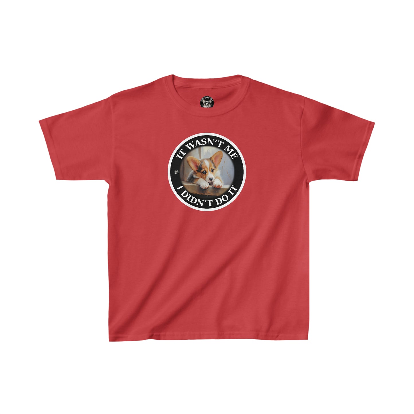 It Wasn't Me...I Didn't Do It - Kids Heavy Cotton Tee