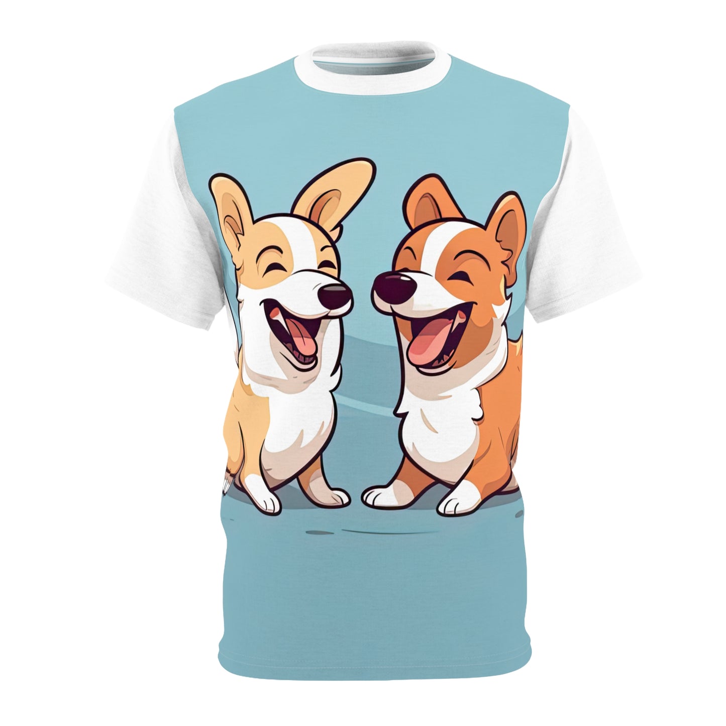 Corgi Couple Bold Tee