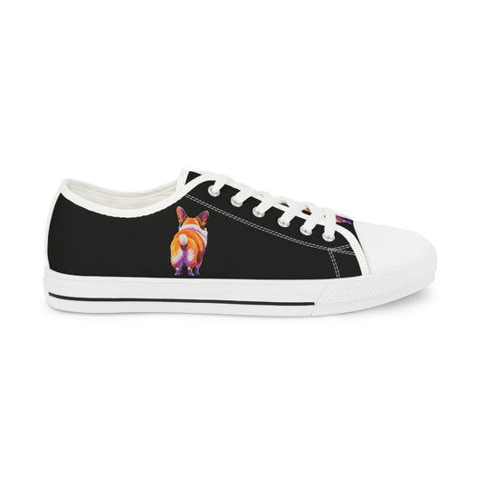 Corgi Butt - Men's Low Top Sneakers