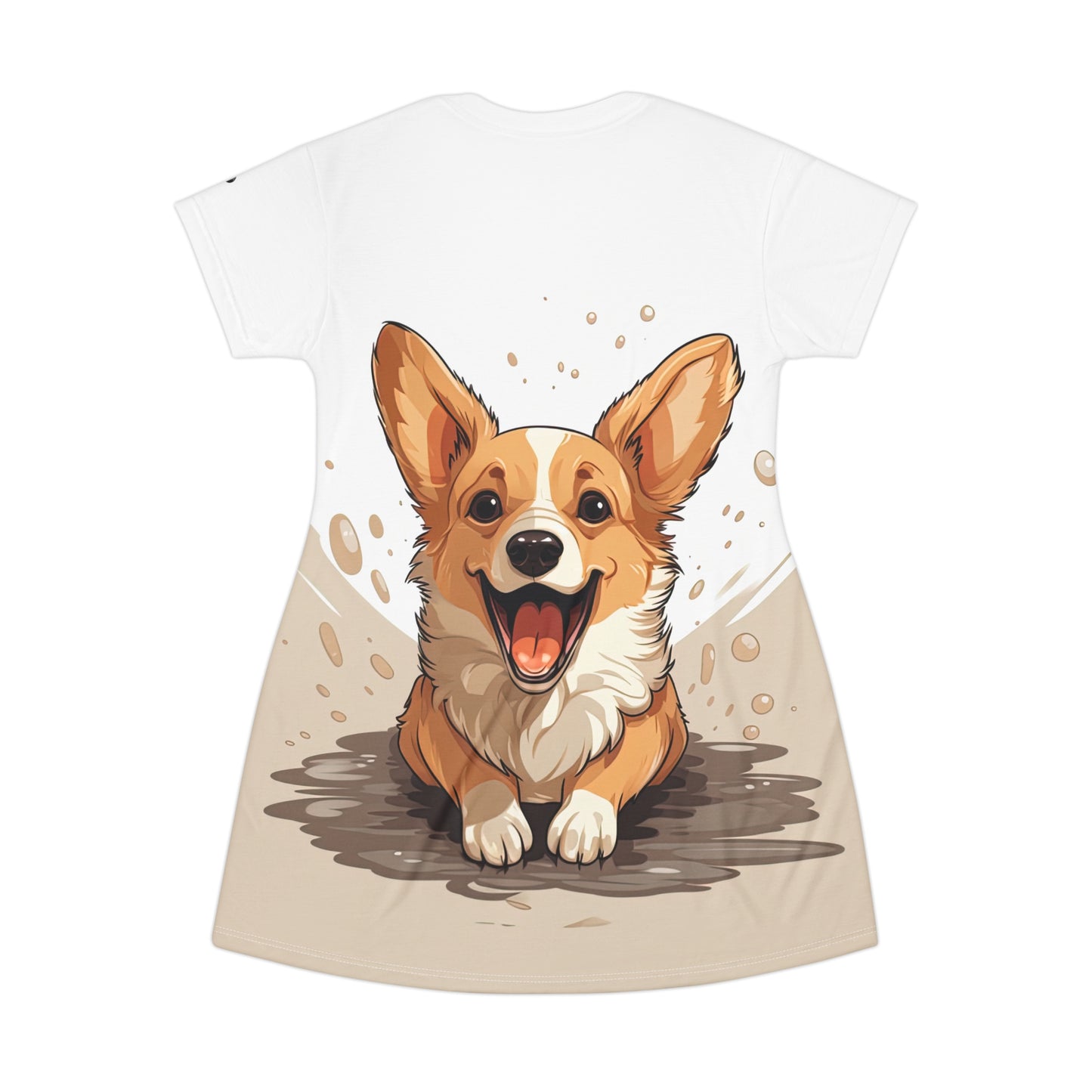 Corgi Cuteness - T-Shirt Dress