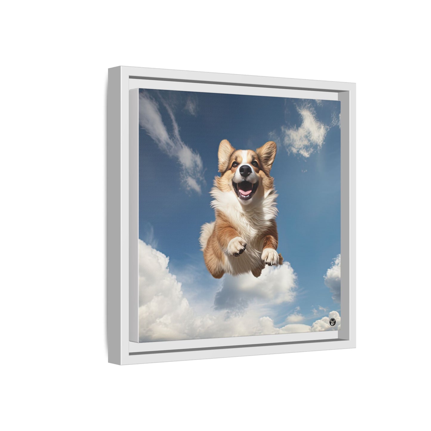 Super Corgi on Canvas