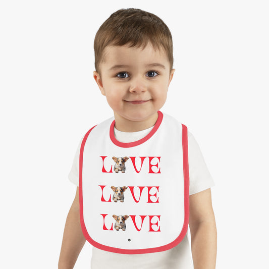 LOVE - Baby Bib