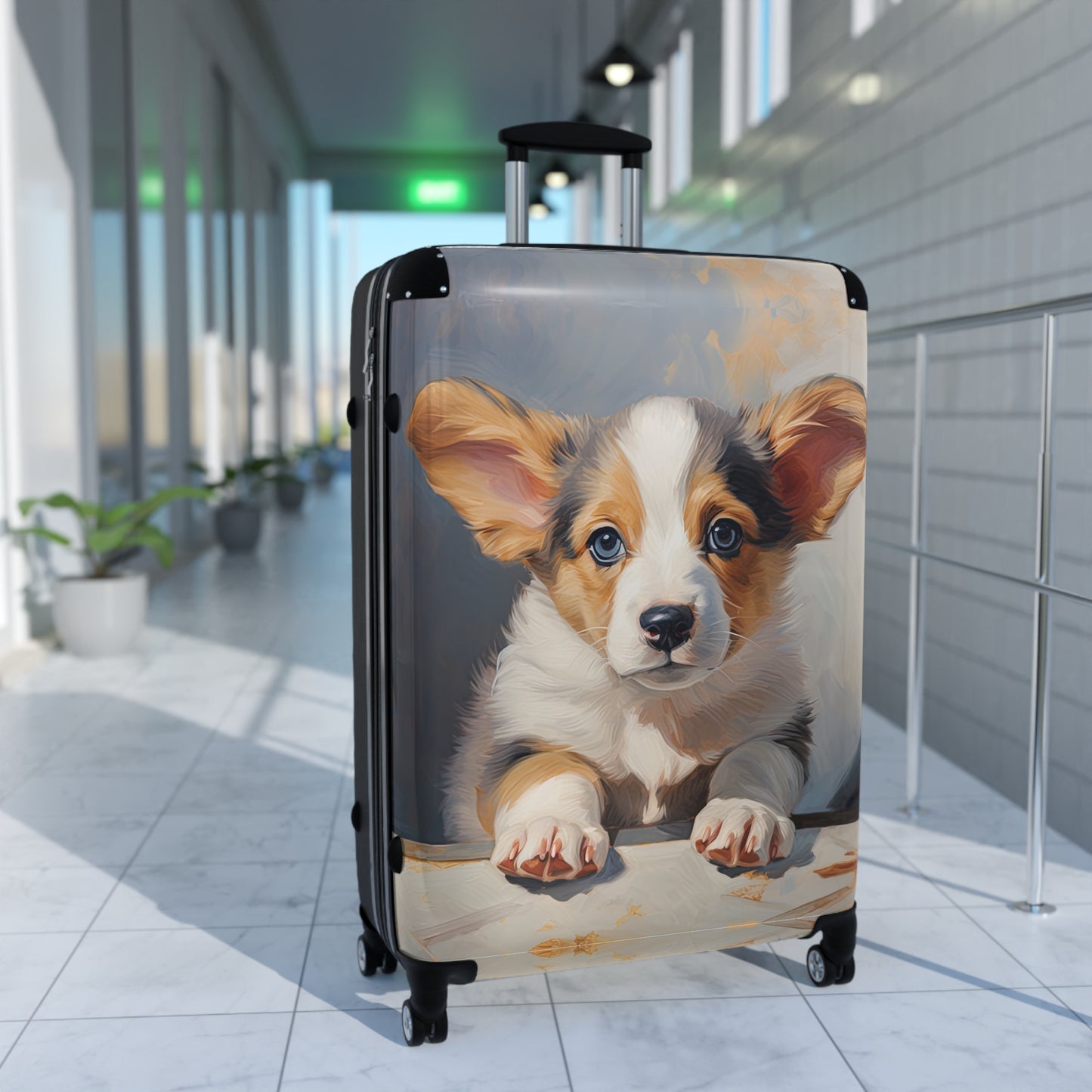 Puppy Portrait - Suitcase
