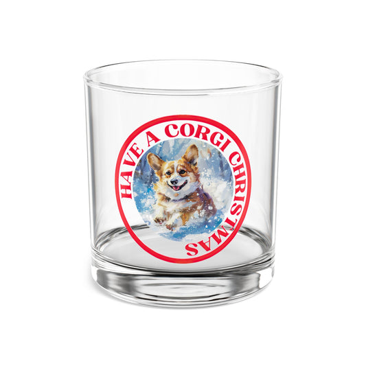 Corgi Christmas - Highball Glass