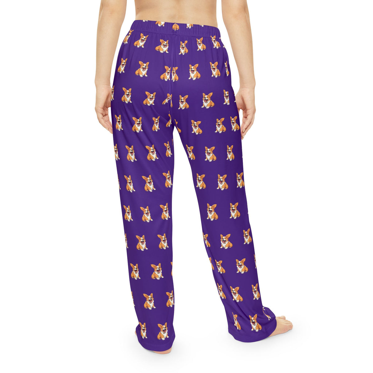 Jolly Jiggling Animated Corgi Women's Lounge Pants