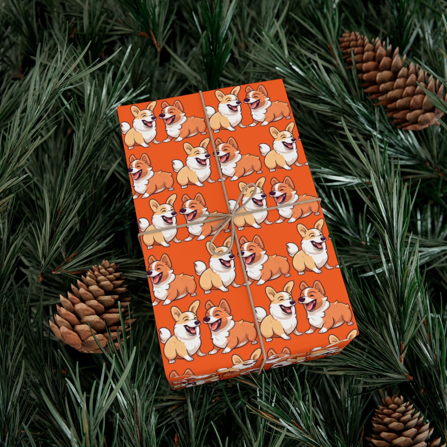 Corgi Couple - Gift Wrapping Paper