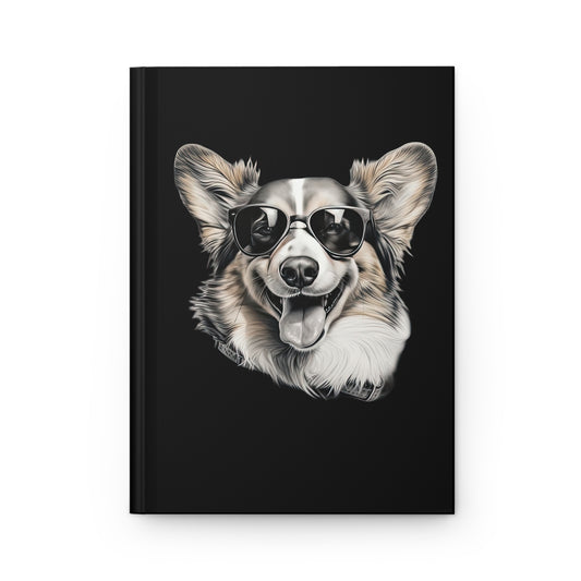 Corgi Cool - Hardcover Journal