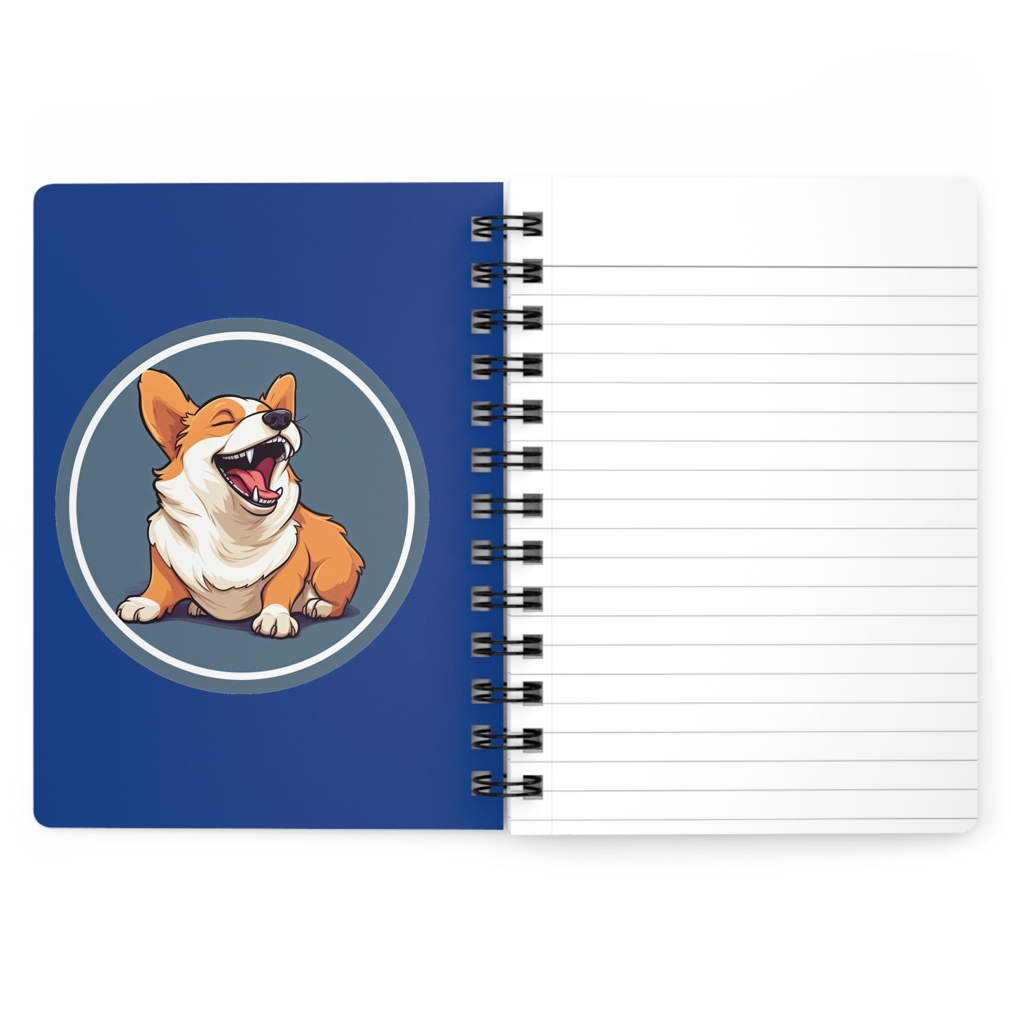 Comical Corgi - Spiral Bound Notebook