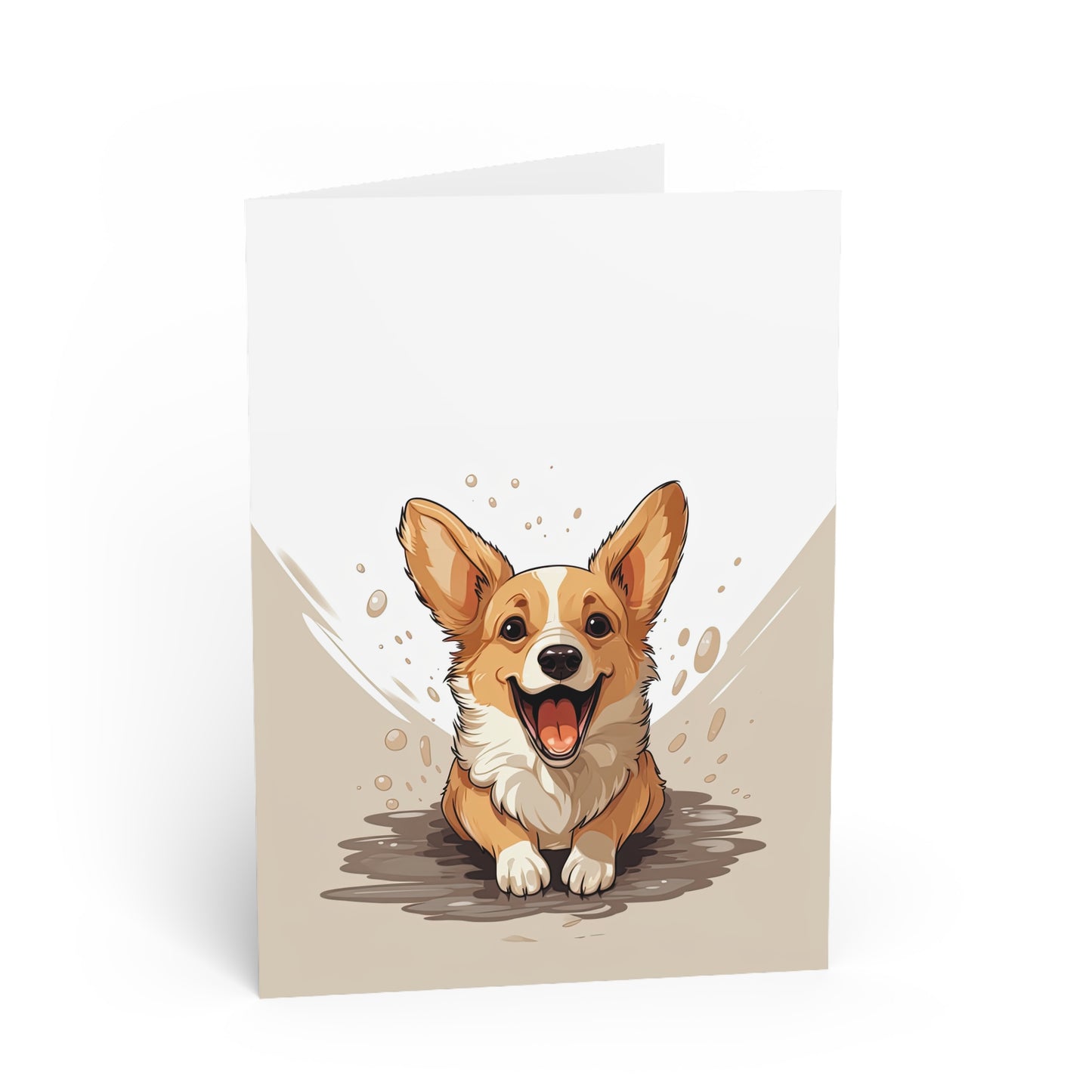 Corgi Cuteness - Greeting Card