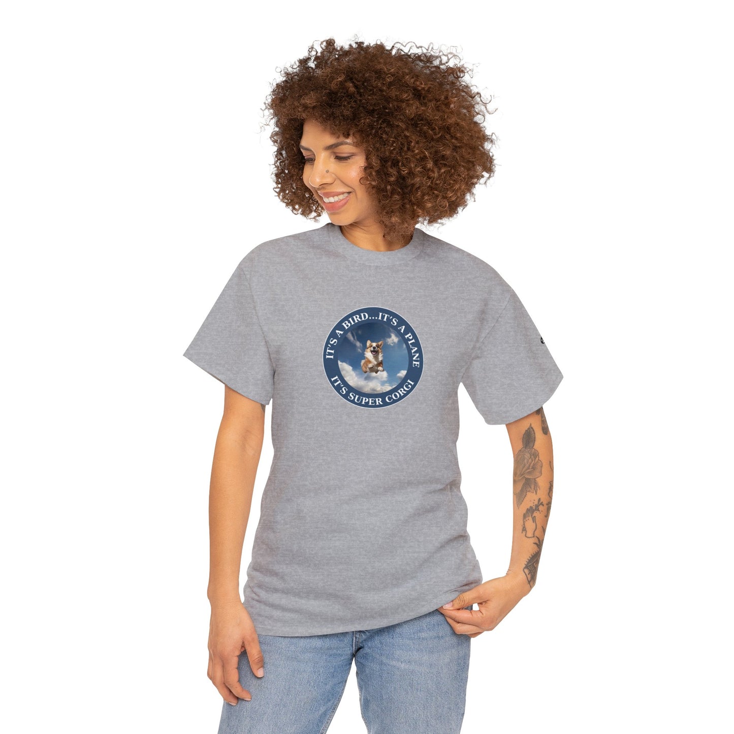 Super Corgi - Unisex Heavy Cotton Tee