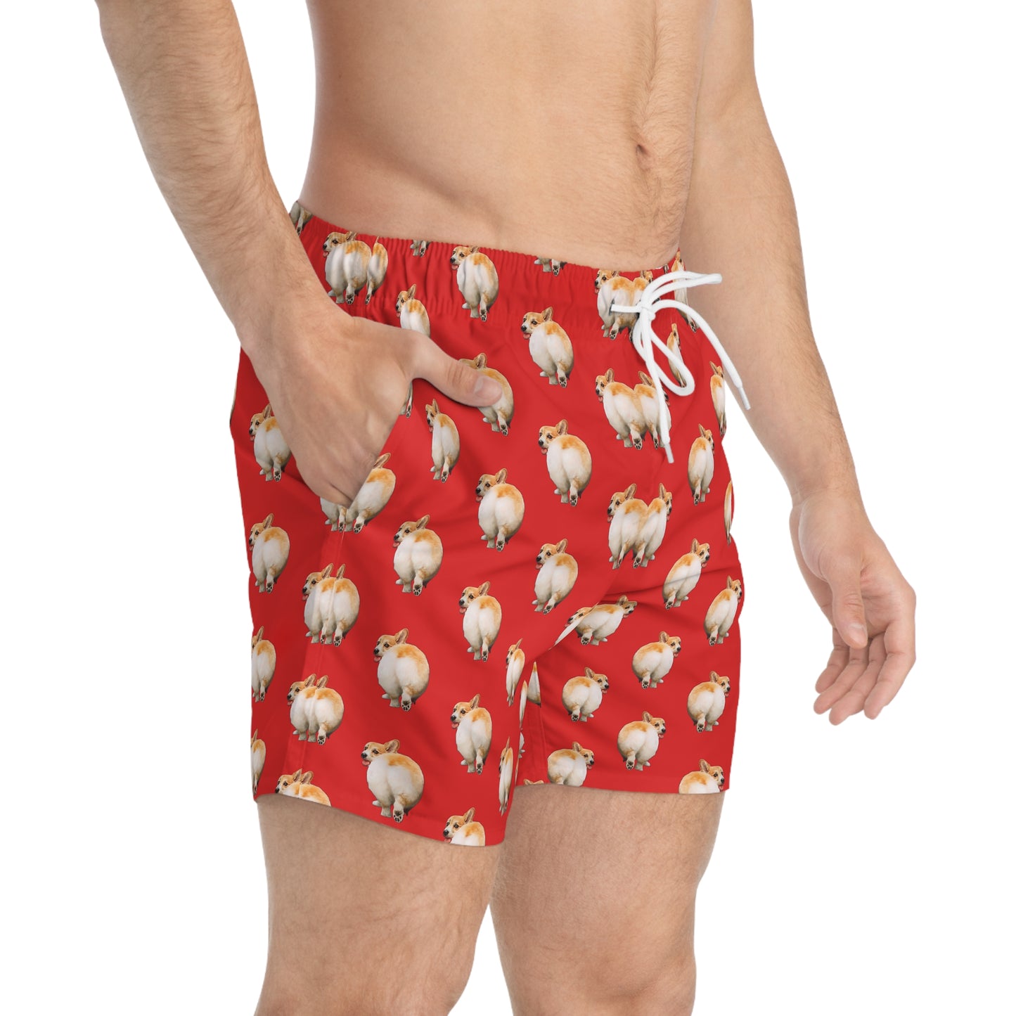 Baby Got Back Swim Trunks