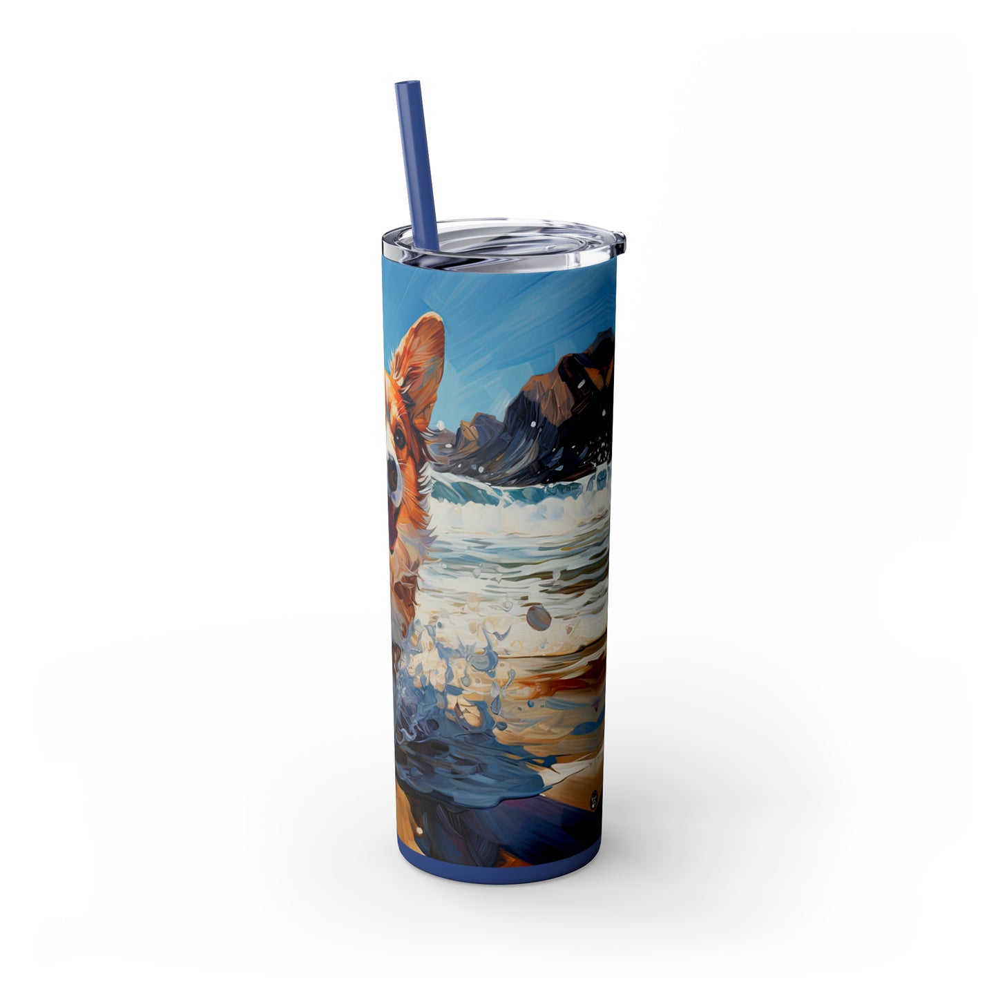 Coastal Corgi - Tumbler