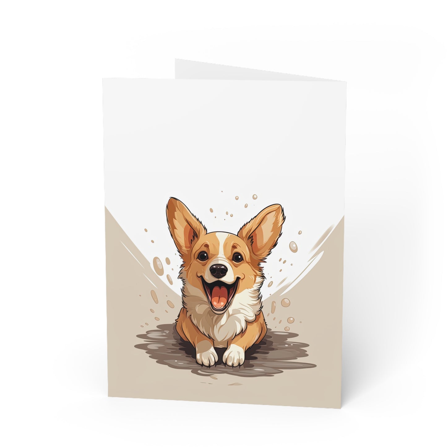 Corgi Cuteness - Greeting Card