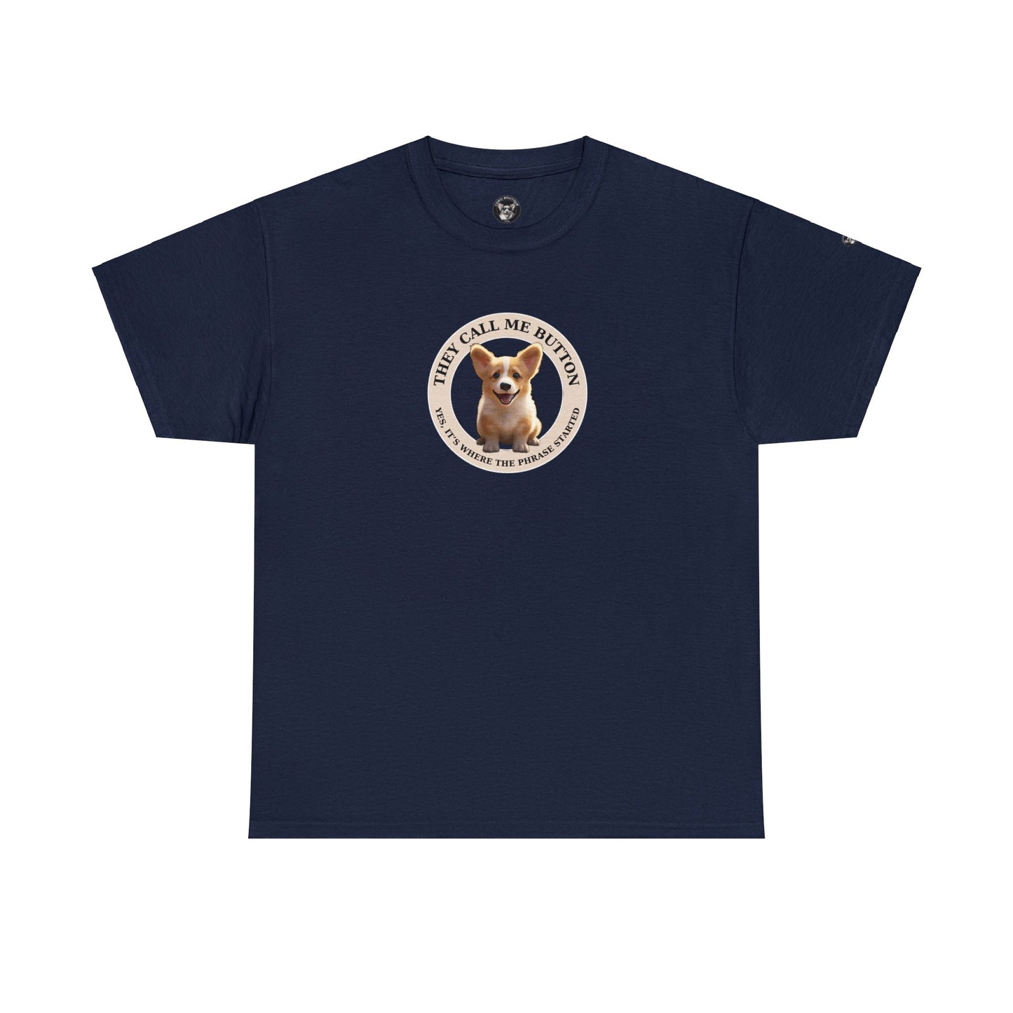 Cute as a Button - Unisex Heavy Cotton Tee