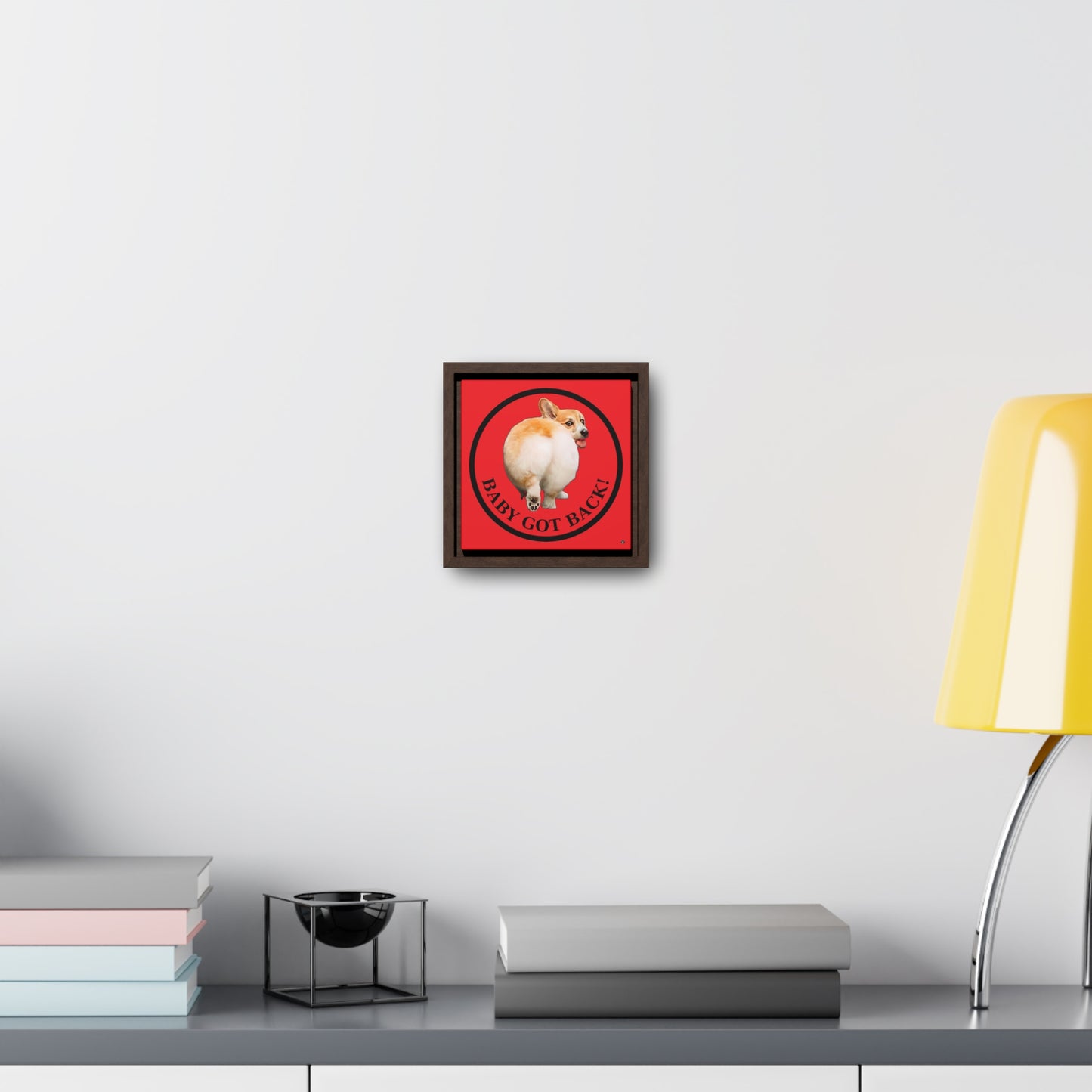 Baby Got Back - Framed on Canvas