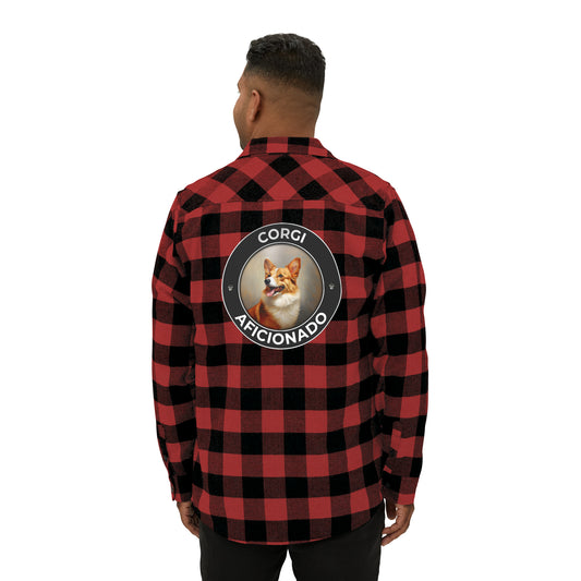 Corgi Aficionado - Flannel Shirt