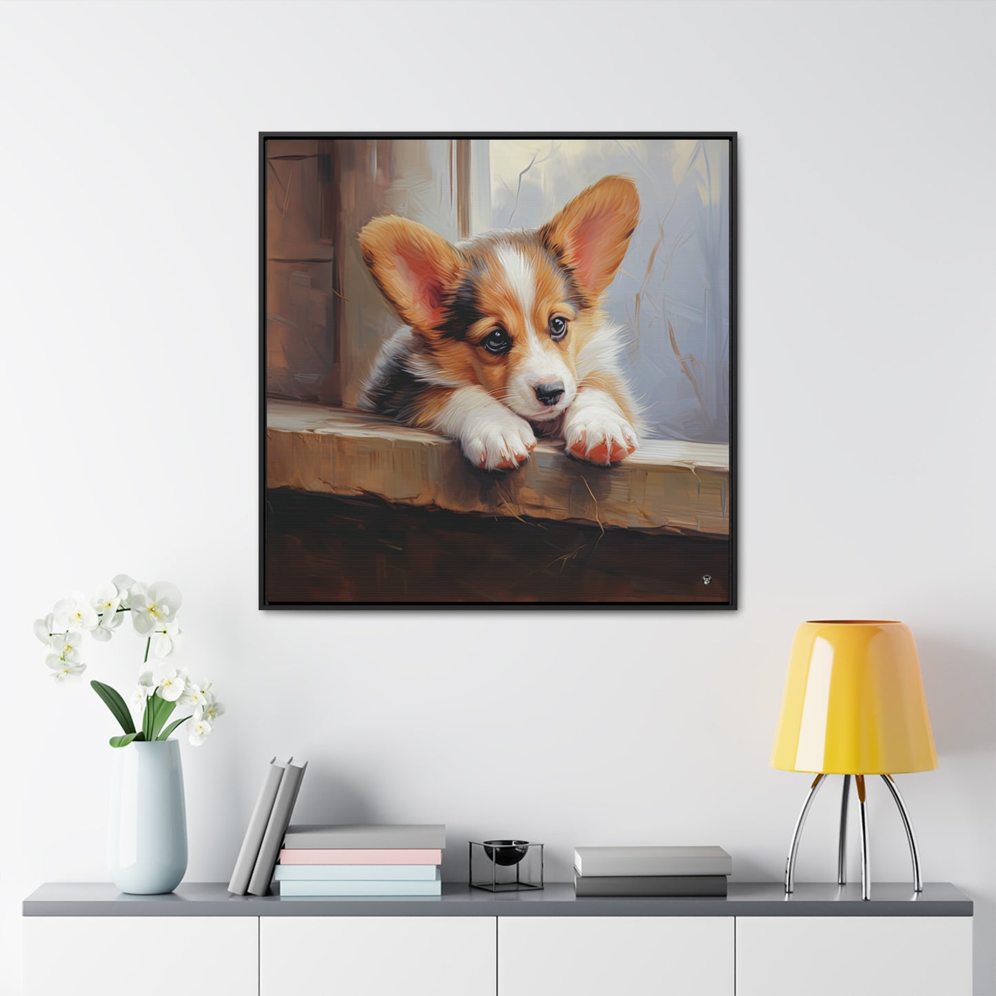 The Culprit - Framed on Canvas
