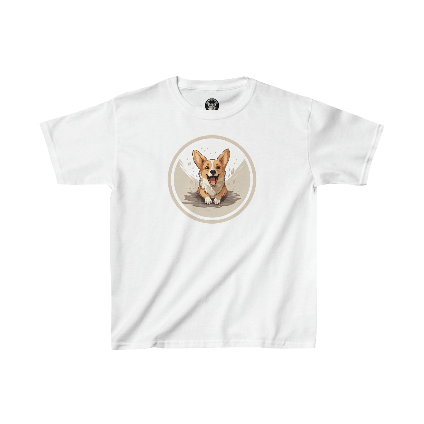 Corgi Cuteness - Kids Heavy Cotton Tee