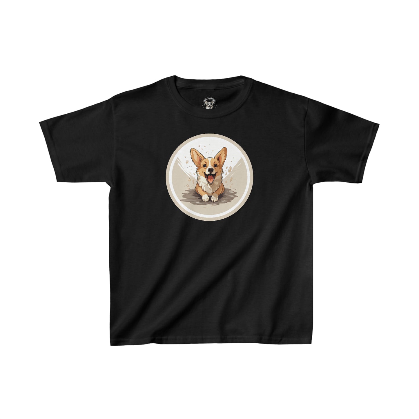 Corgi Cuteness - Kids Heavy Cotton Tee