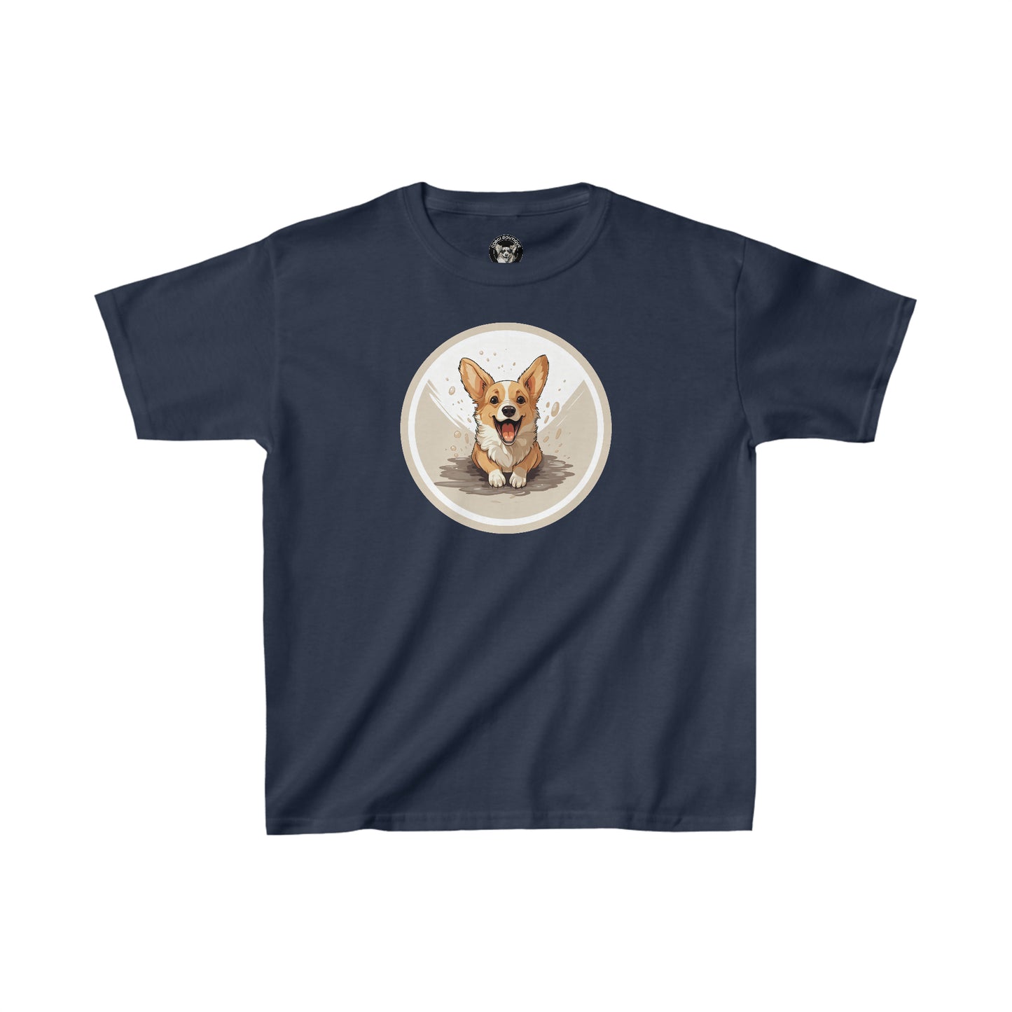 Corgi Cuteness - Kids Heavy Cotton Tee
