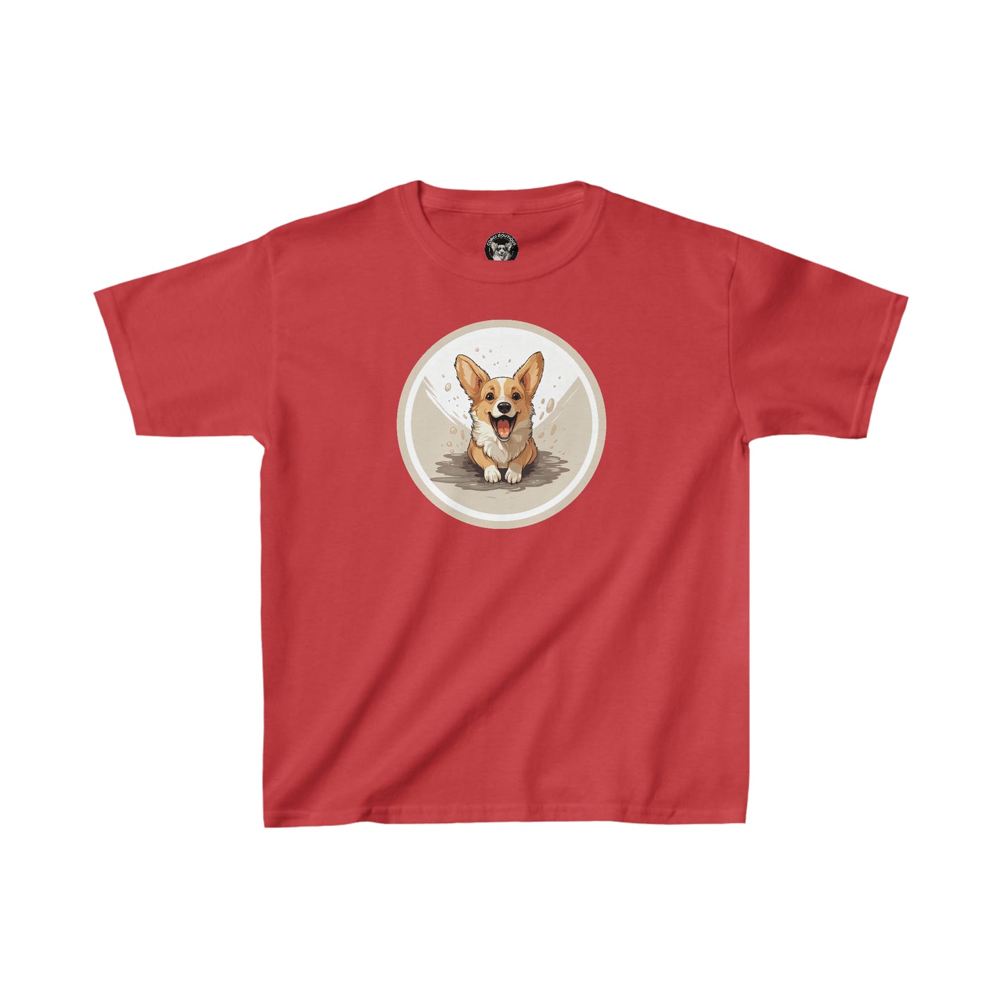 Corgi Cuteness - Kids Heavy Cotton Tee