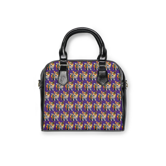 The Scout Mosaic - Handbag w/Removable Shoulder Strap