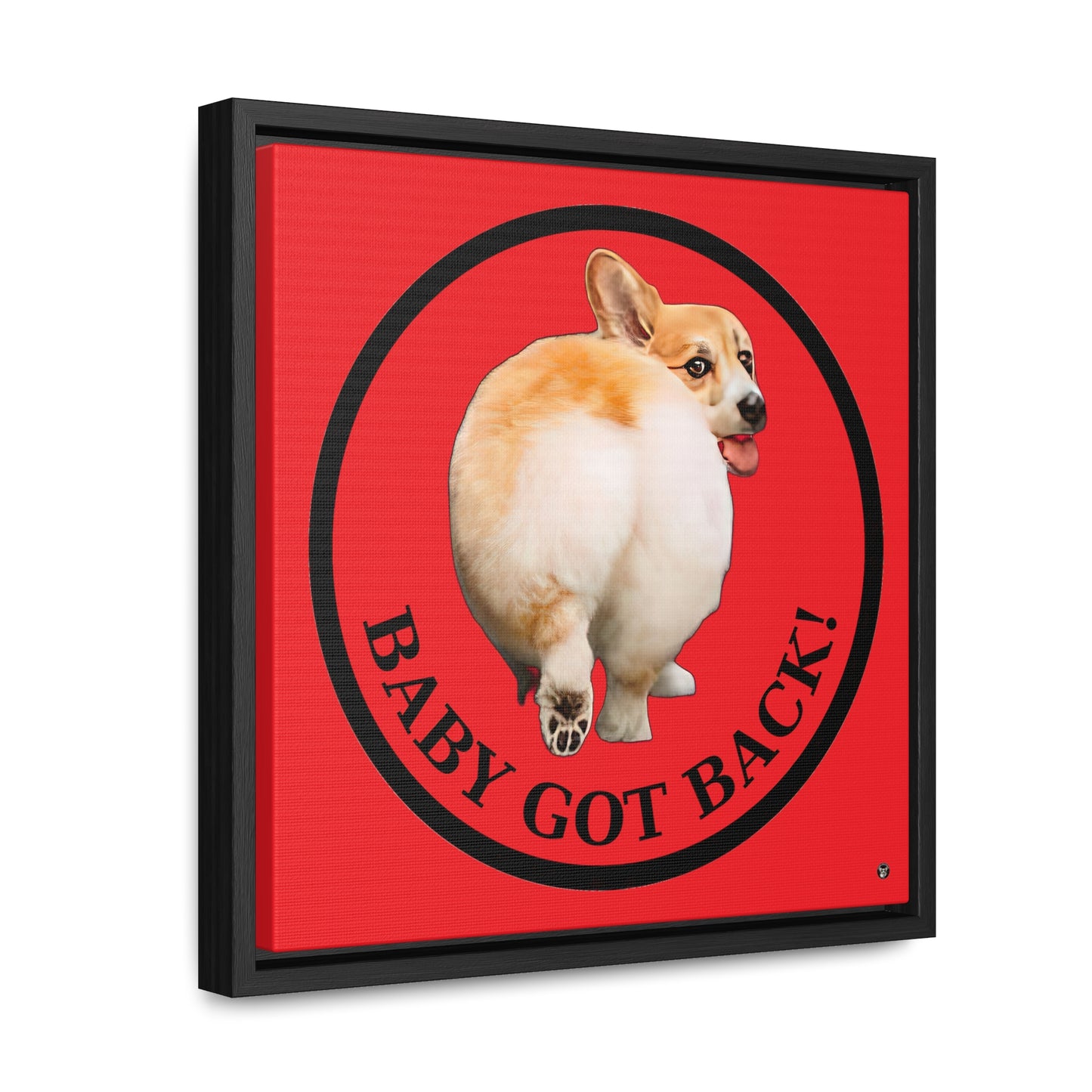 Baby Got Back - Framed on Canvas