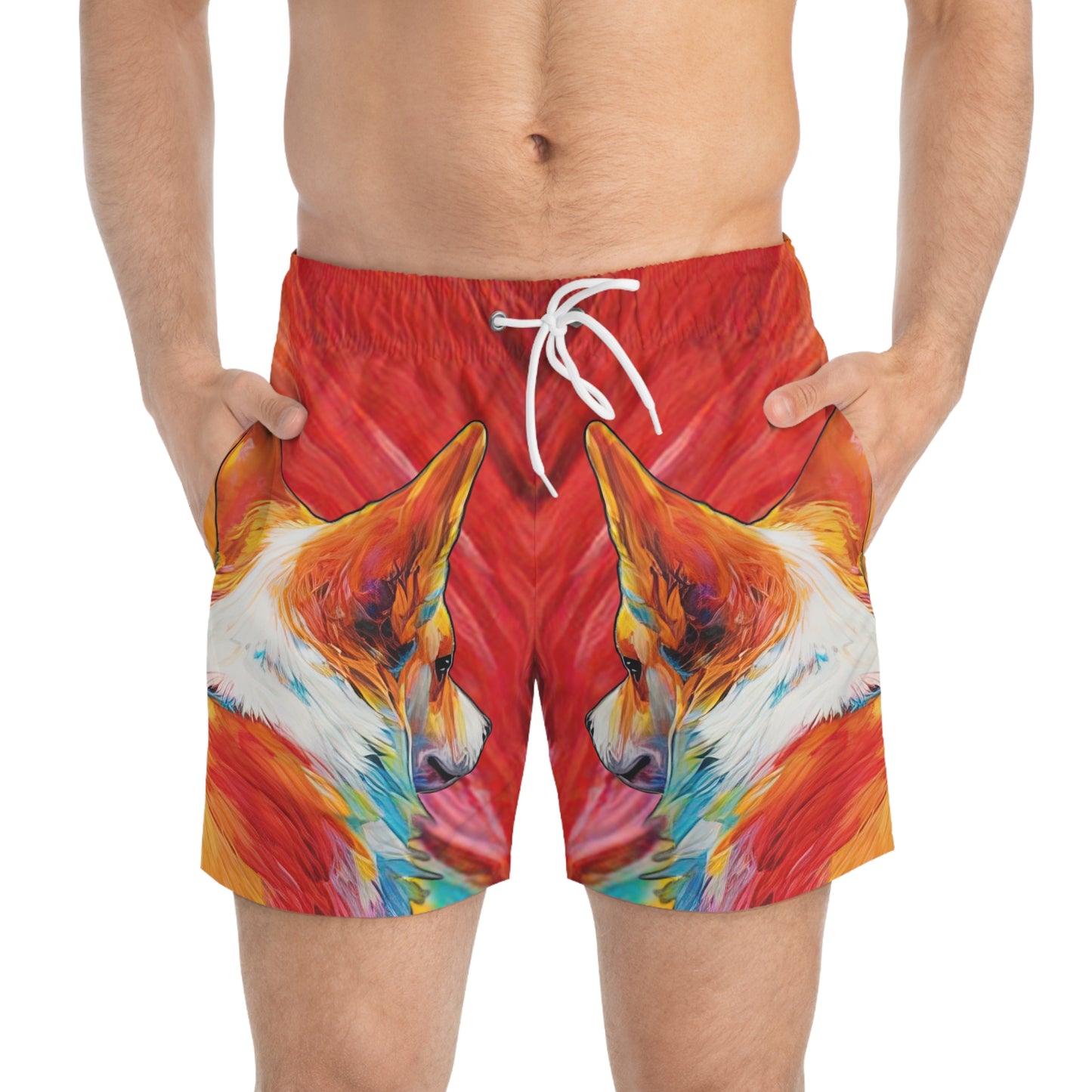 Peekaboo Swim Trunks
