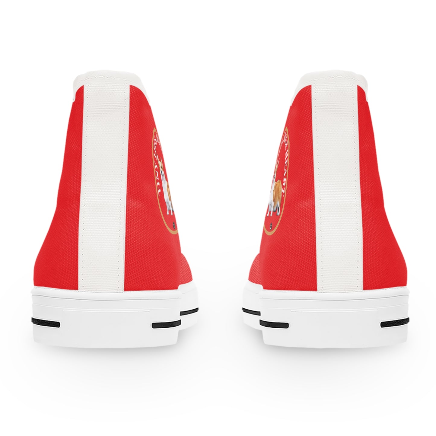 Tiny Legs...Huge Heart - Women's High Top Sneakers