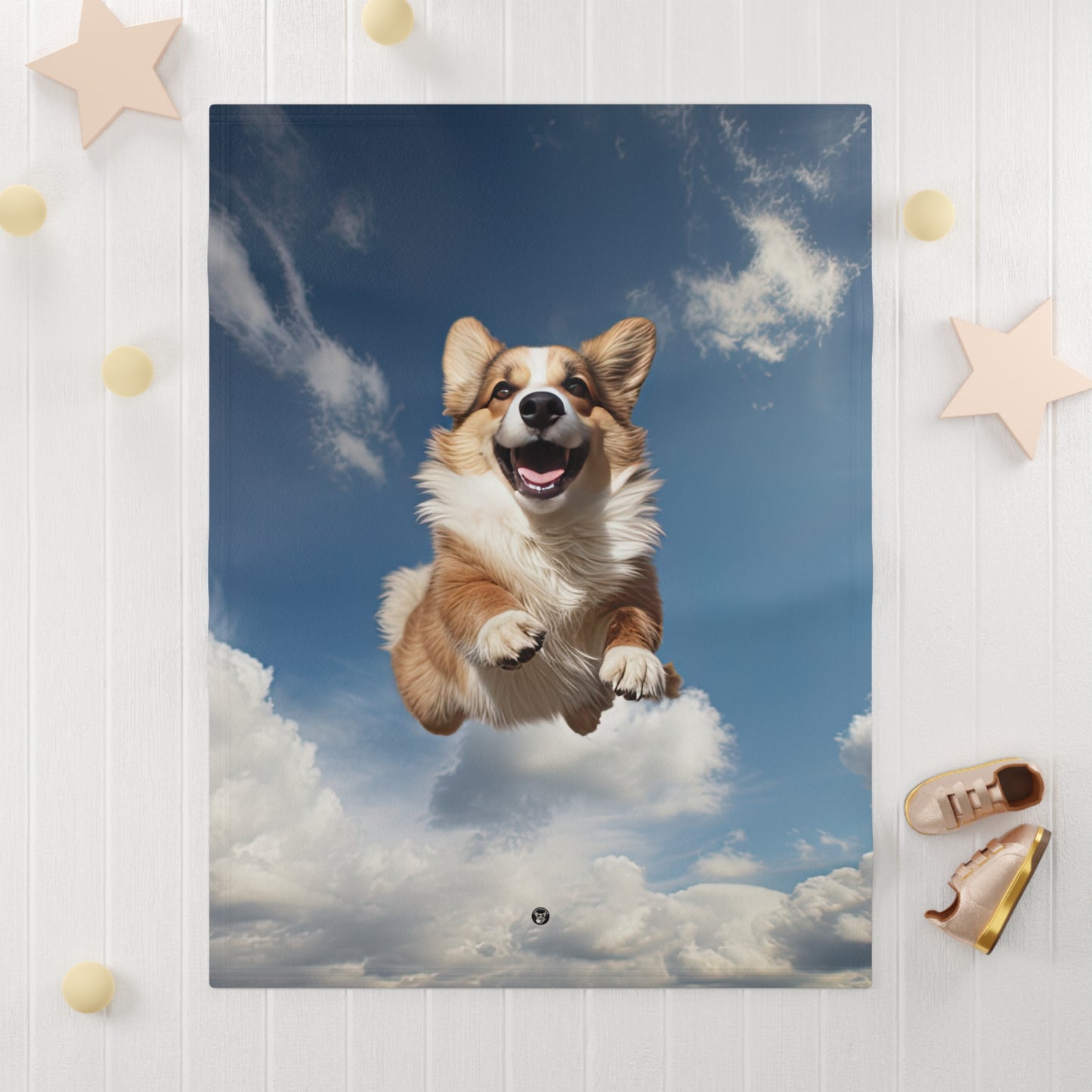 Super Corgi - Baby Blanket