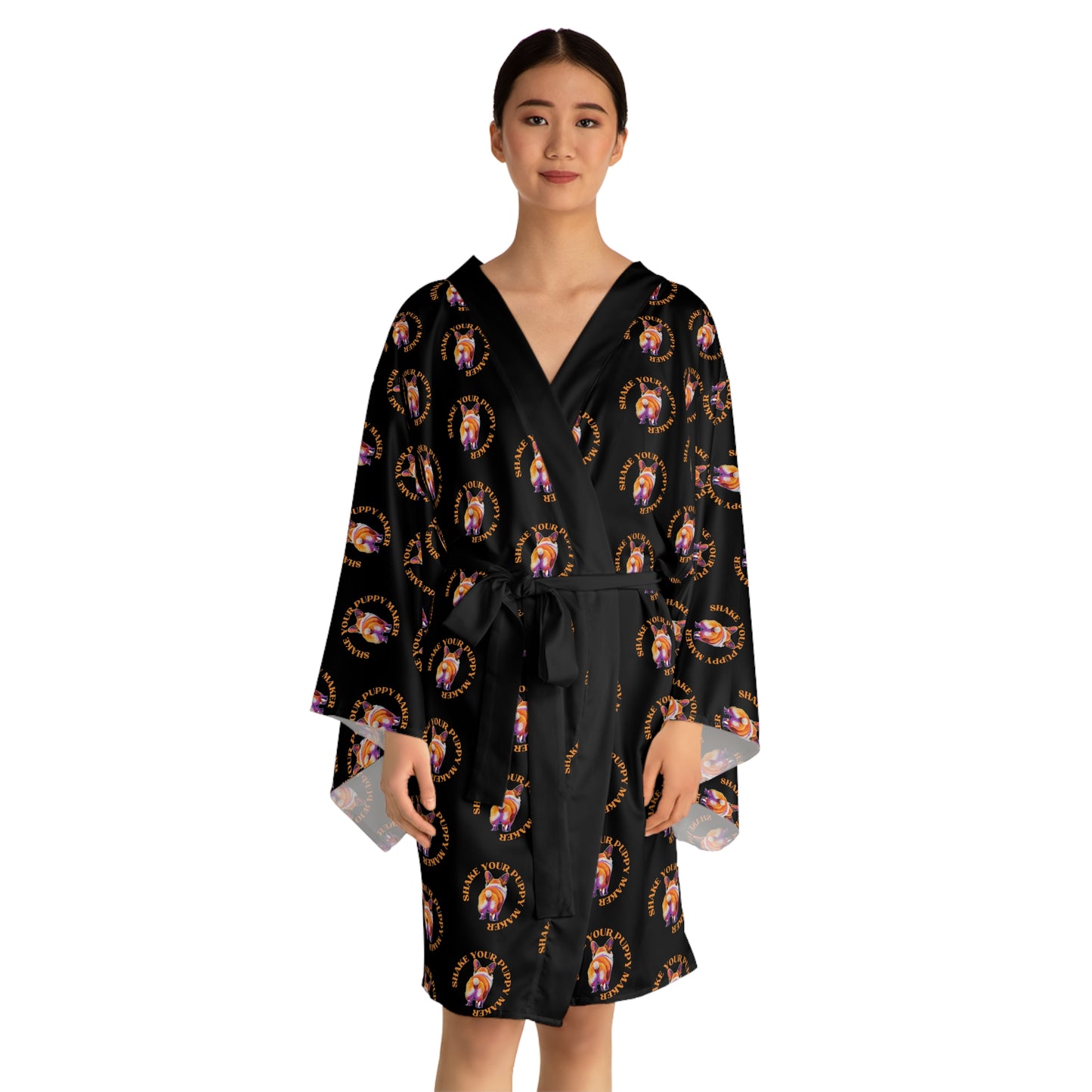 Shake Your Puppy Maker Kimono Robe