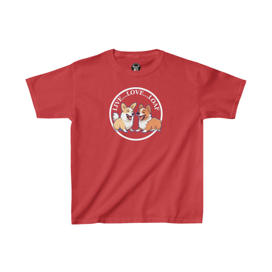Live...Love...Loaf - Kids Heavy Cotton Tee