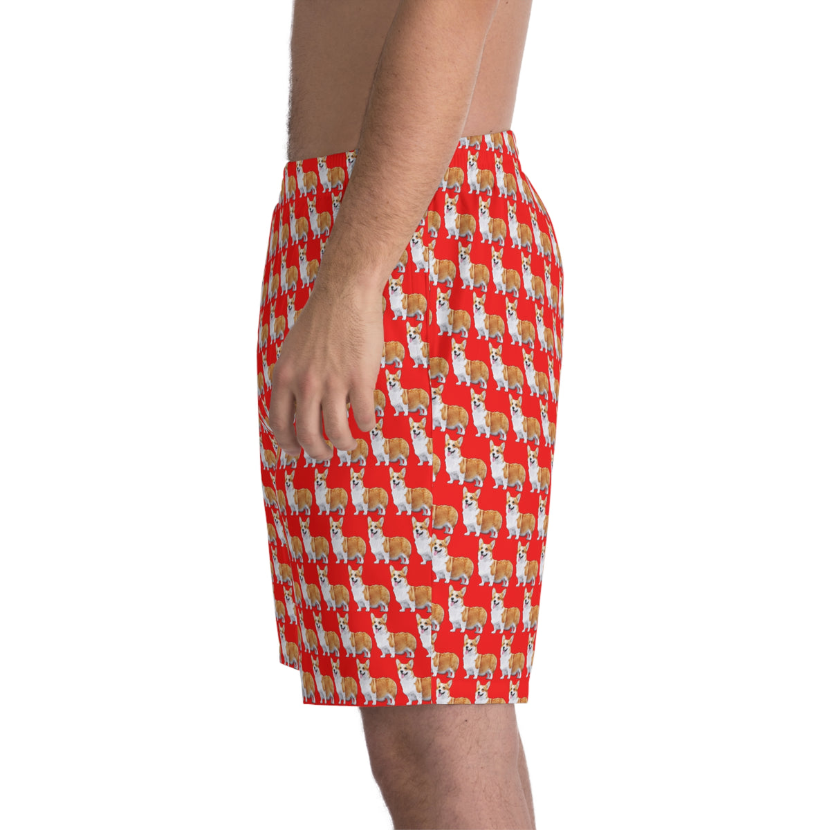 Best In Show Board Shorts - Red Corgi Swimsuit