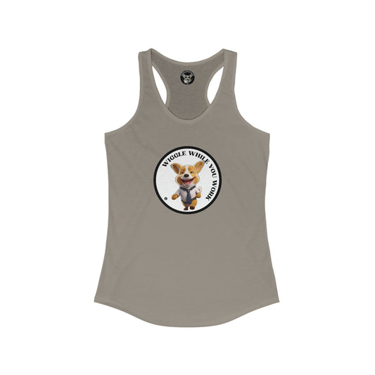 Wiggle While You Work - Racerback Tank