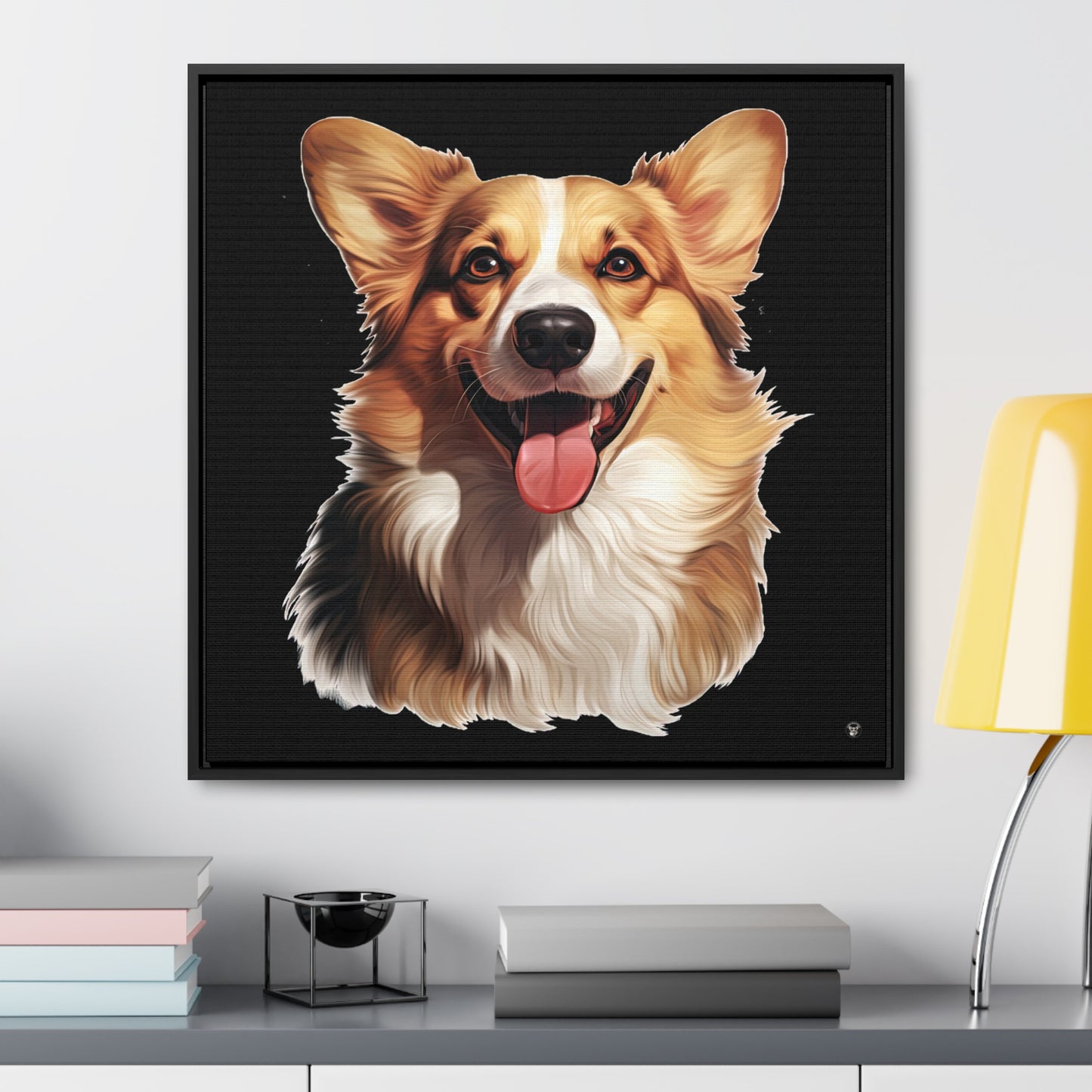The Celebrity - Framed on Canvas